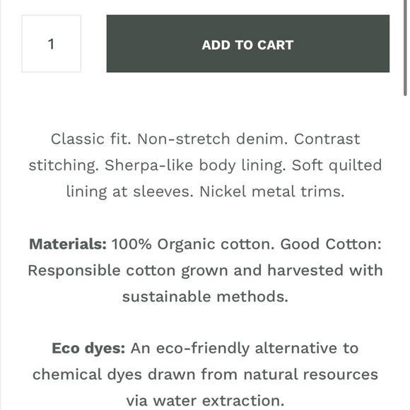 Frank & Oak Sherpa Denim Jacket (Unisex) - Picture 5 of 5